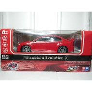 Mitsubishi Evo X 10 Red Auldey RC Race Tin Turbo