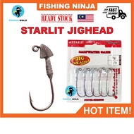 Starlit Jig Head Starlit Fishing Hook Saltwater Game Jighead Mata Kail Starlit Mustad Fishing Hook Mustad Accessories