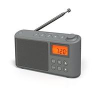 Portable AM FM Radio with LCD Display， Rechargeable USB Battery Operated Radio， Digital AM FM Radio