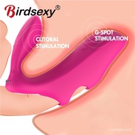 Wireless Remote Control Finger Vibrator Double Heads G Spot Massage Clitoris Stimulator Female Masturbator Sex Toys for