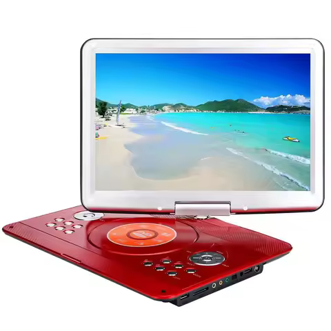 22 Inch Portable DVD Player Speaker HD 1280x800P Video Game Machine Old Man Mobile Audio Music Singi