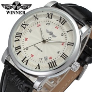 ＆ Winner Winner Fully Skeleton Mens Automatic Mens Automatic Watch 【Hot selling】