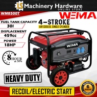 WEIMA WM8500T 8000W 18HP 4-Stroke Gasoline Petrol Generator - With Big Wheel & Handle - 6 Months War