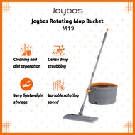 Joybos M19 Self Wash Spin Mop Floor Mop Spinner Flat 360 Rotating Cleaner With Turbo Flushing Bucket