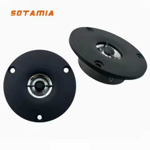 SOTAMIA 2Pcs 2.75 Inch Mini Audio Tweeter 4 Ohm 3W Round Dome Ultra Tweeter Amplifier Speaker DIY Po