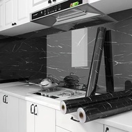 1 Roll Sticker Dapur Pvc sheet sticker lemari & meja motif marmer