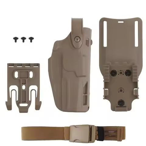 Tactical Pistol Holster For P320 M17/M18 Hunting Holster Quick Release QLS Paintball Airsoft Holster
