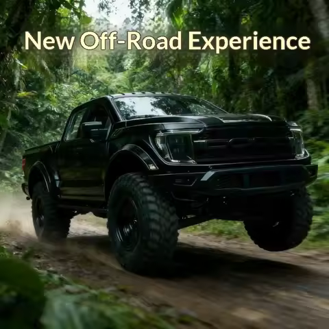 2026 New Launch: Red Star 1:12 Scale Simulation F-150 Raptor 4wd Off Road Pickup Remote Control Off 