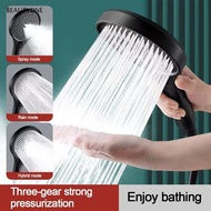 TOPBEAUTY Large Panel Shower Head, Adjustable High Pressure Water-saving Sprinkler, Universal 3 Modes Multi-function Handheld Shower Sprayer Bathroom Accessories