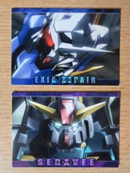 Gundam 00 gundam exia repair seravee gundam 高達卡