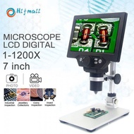 Mustool G1200 Digital Microscope 12MP 7 Inch Large Color Screen Large Base LCD Display 1-1200X Conti