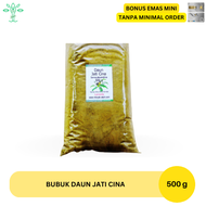 Bubuk Daun Jati Cina 500 g Simplisia Serbuk Senna Leaf / Teh daun jati cina Daun jati cina Bubuk pur