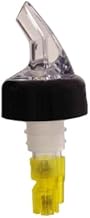 A-to-Z Supply PLPR150C Liquor Pourer, 1-1/2 oz., with Black Collar, fits Standard 750ml Bottle, SAN 