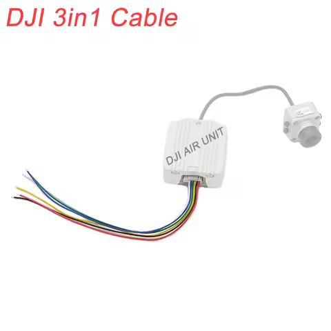 DJI FPV 3in1 Cable 1.25 8p/1.0 6p 20CM 30AWG Silicone Line F4 F7 Flight Control Cable For DJI air un