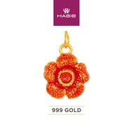 HABIB 999/24K Yellow Gold Pendant 9GP01750625