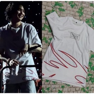 KATUN FREE PHOTOCARD SUGA AGUSTD BTS D-DAY T-SHIRT FIRE VERSION COTTON COMBED 30S T-SHIRT