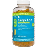 Members Mark Omega 3-6-9 Dietary Supplement (325 Count)