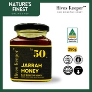 [NATURE'S FINEST] Hives Keeper Jarrah Honey TA50+ 250g (EXP: 2029) Gift with Gift Box