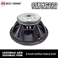 ( READY STOCK )BS 15 INCH 15BNC220 Woofer Speaker Driver Precision Transducers ( Per Unit)