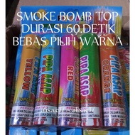 Tongkat Asap Jumbo Durasi 60 Detik Bebas Pilih Warna Warni u Merah Ping Ungu Hijau Oren Kuning Pipa 
