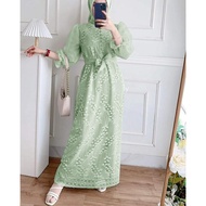 Muslim Clothes 2025 Adult Invitations Ghamis Dress Eid Gamiis Gamis Hari Raya Gahmes Brocade Brocade