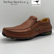 Kangaroo Men Premium Leather Casual Slip-On Low Cut Vintage Boot Shoes Kasut Lelaki Kulit Boot 8988