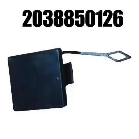 For Mercedes W203 Rear Bumper Tow Hook Cover Replacement Part OEM 2038850126 Compatible with Rear Bu
