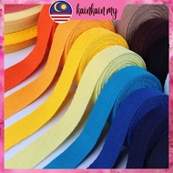 Cotton Tape 2.0cm/20mm Twill Tape Drawstring Tali Barut Bias Tape