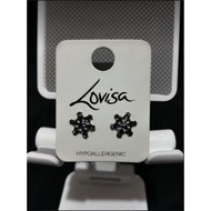 Lovisa Holographic Snowflake Earrings Fashion Jewelry
