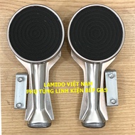 Bộ Ống Điếu bếp gas hồng ngoại CERAMIC 9CM l Họng Đầu Đốt FUJISHI - ( Kèm Bass gắn + Vít) - [ Phụ ki