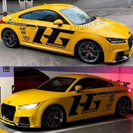Car sticker FOR Audi TT HG body customized decoration modification sporty Vinyl Decal accessories