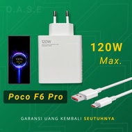 Charger poco F6 Pro Turbo Charging 120W Charger 120 Watt Hyper Charge