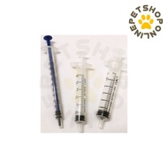 Disposable Syringe 1ml 3ml 5ml 10ml Syringe Suap Cat Milk Tool for Cat Medicine