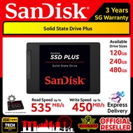 [12BUY] Sandisk Plus SSD 535MB/s 240GB 480GB 1TB SSDA