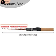 XS Portable Telescopic Casting and Spinner Fishing Rods UL Horse Mouth Rod 4-10lb
