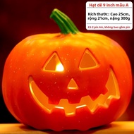 FEIZHUXIANSEN | Đèn Đuốc Dưa Hấu Halloween Kích Hoạt Bằng Âm Thanh Trang Trí DIY