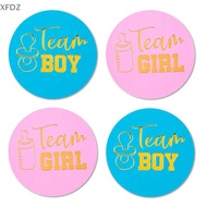 [XFD]  24pcs/set Team Boy Team Girl Stickers Boy or Girl Vote Sticker for Gender Reveal [hot sale]