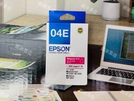 EPSON  T04E M Magenta 洋红# C13T04E383 全新原裝墨盒