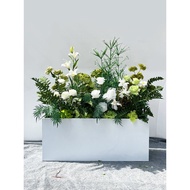 Ladder Table Flower Row Auditorium Flower Road Stage Wedding Slot Flower Row Aisle Art Introduction 