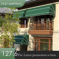 Fold Canopy Awning High-Density Awning Roof Outdoor Aluminium Alloy Awning Canopy fdvsqfv.sg