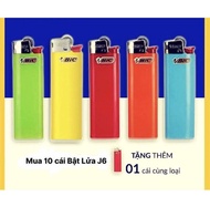 Hột Quẹt Bic J6 và Bic J3 chính hãng bật lửa phụ kiện nam nhỏ gọn nhiều lựa chọn