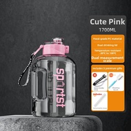 Large Capacity Mens Gym Water Bottle 2000ml