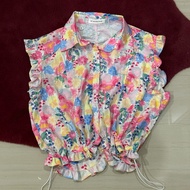 Forwarding A Fashion Shirt Bright Pattern Mt.metineebasic Label Work (2nd Hand)