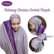 Telekung Ombak Purple