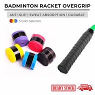 Badminton Anti Slip Racket Overgrip Tennis Racket Grip Pembalut Raket