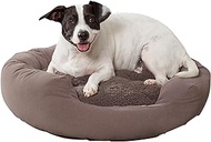 Murphy Small (24 x 24 in.) Gray Deluxe Donut Dog Bed