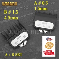 WMARK Clipper cover Attachment Guides Comb set ( 0.5=1.5mm , 1.5=4.5mm)