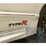 (Ready Stock) S632# 2pcs Civic FD Type R Car Side Door Vinyl Decal Sticker