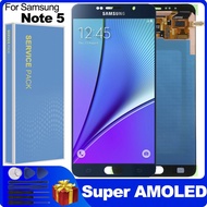 Original Super AMOLED 5.7'' LCD for SAMSUNG Galaxy Note5 N920A N9200 N920F N920C LCD Display Touch S