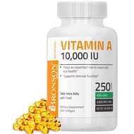 ⁑ᴘʀᴇ-ᴏʀᴅᴇʀ⁑ Bronson Vitamin A 10,000 IU, 250 Softgels - skin &amp; eye health ⁑ᴏʀɪɢɪɴᴀʟ ғʀᴏᴍ 🅄🅂